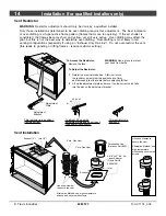 Предварительный просмотр 14 страницы Travis Industries DVL Insert EF II Owner'S Manual