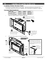 Предварительный просмотр 18 страницы Travis Industries DVL Insert EF II Owner'S Manual