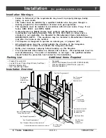 Preview for 7 page of Travis Industries DVS EF Fireplace Owner'S Manual