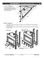 Preview for 9 page of Travis Industries DVS EF Fireplace Owner'S Manual