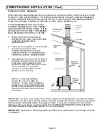 Preview for 16 page of Travis Industries Flex-95 Owner'S Manual