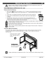 Предварительный просмотр 25 страницы Travis Industries Flush Wood Insert Owner'S Manual