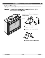 Предварительный просмотр 9 страницы Travis Industries GreenSmart 2 Fireplace 564 SS GSR2 Installation Manual