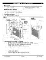 Preview for 7 page of Travis Industries GreenSmart Fireplace 564 SS Installation Manual