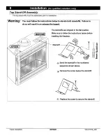 Preview for 8 page of Travis Industries GreenSmart Fireplace 564 SS Installation Manual