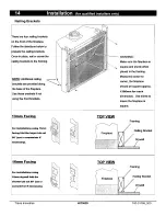 Preview for 14 page of Travis Industries GreenSmart Fireplace 564 SS Installation Manual