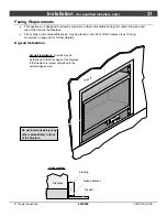 Preview for 31 page of Travis Industries GreenSmart Fireplace 564 SS Installation Manual