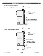 Preview for 37 page of Travis Industries GreenSmart Fireplace 564 SS Installation Manual