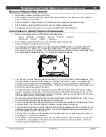 Предварительный просмотр 11 страницы Travis Industries Large Flush Wood Insert Owner'S Manual