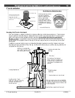 Предварительный просмотр 13 страницы Travis Industries Large Flush Wood Insert Owner'S Manual