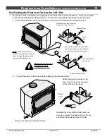 Предварительный просмотр 15 страницы Travis Industries Large Flush Wood Insert Owner'S Manual