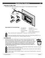 Предварительный просмотр 21 страницы Travis Industries Large Flush Wood Insert Owner'S Manual