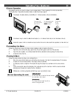 Предварительный просмотр 23 страницы Travis Industries Large Flush Wood Insert Owner'S Manual