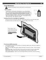 Предварительный просмотр 29 страницы Travis Industries Large Flush Wood Insert Owner'S Manual