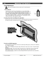 Preview for 218 page of Travis Industries Medium Flush Wood Hybrid Fyre Insert Manual