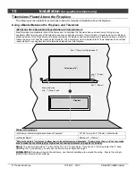 Preview for 10 page of Travis Industries Pro Builder42 Linear Installation Manual