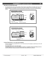 Preview for 37 page of Travis Industries Pro Builder42 Linear Installation Manual