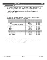 Preview for 23 page of Travis Industries Revolution 36CF Nstallation Manual