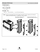 Preview for 1 page of Travis Industries Rosario DVS Face Assembly Instructions