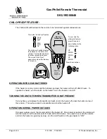 Предварительный просмотр 8 страницы Travis Industries SKU 99300646 Quick Manual