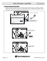 Preview for 2 page of Travis Industries Wall Thermostat - Gas/Pellet User Manual