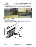 Preview for 2 page of Travis Industries Wilmington Face Installation Instructions