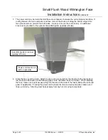 Preview for 3 page of Travis Industries Wilmington Face Installation Instructions