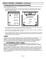 Preview for 10 page of Travis Industries X-96 Owner'S Manual