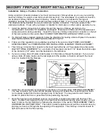 Preview for 19 page of Travis Industries X-96 Owner'S Manual