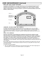 Preview for 39 page of Travis Industries X-96 Owner'S Manual