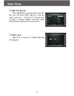 Предварительный просмотр 10 страницы Traxis DBS6000HD User Manual