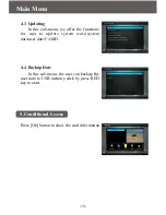 Предварительный просмотр 14 страницы Traxis DBS6000HD User Manual