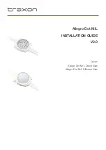 Traxon Allegro Dot M/L Diffused View Installation Manual preview