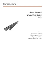 Предварительный просмотр 1 страницы Traxon Allegro Linear AC DW Installation Manual