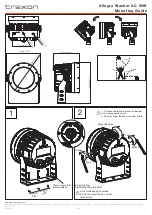 Traxon Allegro Washer AC 50W Mounting Manual preview