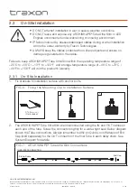 Preview for 8 page of Traxon ARCHISHAPE Tube Ultra Slim Installation Manual