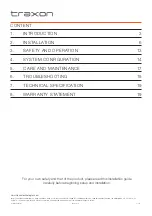 Preview for 2 page of Traxon Media Tube HO Installation Manual