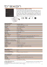 Preview for 1 page of Traxon RGB 50 144PXL Quick Start Manual