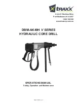 TRAXX DBM-AK49H V Series Operation Manual preview