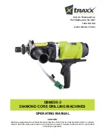 Предварительный просмотр 1 страницы TRAXX DBM200-3 Operating Manual