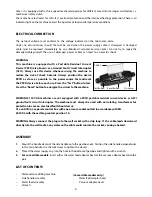 Preview for 6 page of TRAXX DBM200-3 Operating Manual