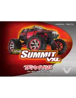 Traxxas 1/16 Summit VXL 72074 Owner'S Manual preview