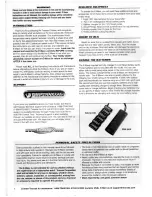 Preview for 2 page of Traxxas 3906 Operating Instructions Manual