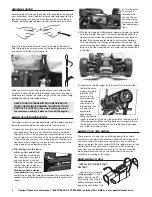 Предварительный просмотр 6 страницы Traxxas 4 Nitro Tec 4804 Operating Instructions Manual