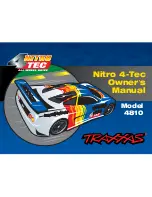 Traxxas 4810 Owner'S Manual preview