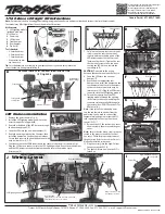 Предварительный просмотр 1 страницы Traxxas 7185A Instructions