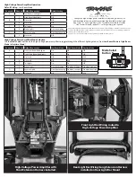 Предварительный просмотр 3 страницы Traxxas 7885 Installation Instructions