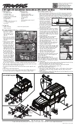 Traxxas 8898 Installation Instructions предпросмотр