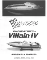 Traxxas Chaparral Villain IV 1508 Assembly Manual preview