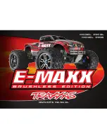 Traxxas E-Maxx 3908 Owner'S Manual preview